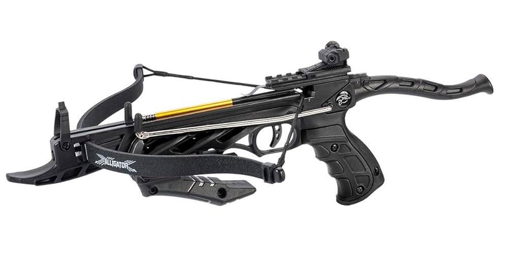 Amazon.com : Isaazon 80lbs Pistol Self Cocking Crossbow 3