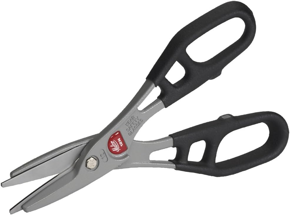 Malco M12NG 12 in. Straight Cut Aluminum Snip with Comfort Grip