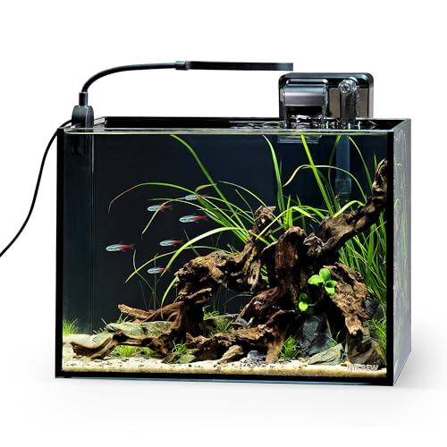 NICREW 2.5 Gallon Nano Nature Aquarium Kit,...