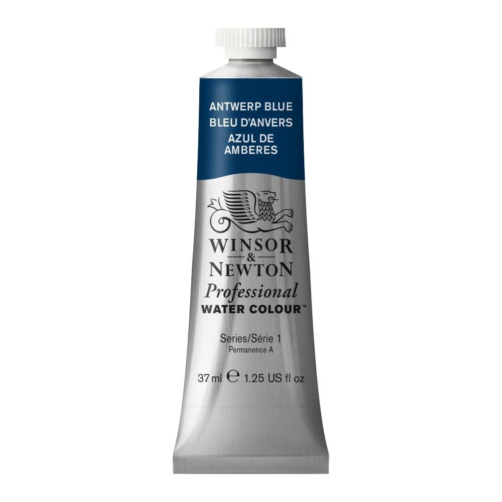 Winsor & Newton Acuarela Profesional - Pintura de Acuarela, Alta Luminosidad, Resistente a la Luz, Calidad de Archivo, Tubo de 5ML, Color Verde De Perileno — view 150