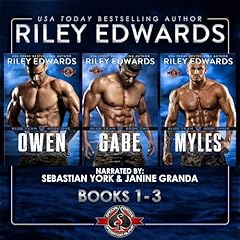 Blue Team Box Set 1, Books 1-3 Audiolibro Por Riley Edwards, Operation Alpha arte de portada