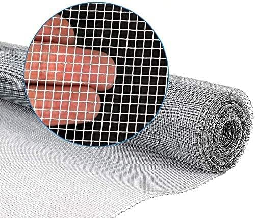 PS Direct Hardware Cloth - 36 inch x 10 Foot with 1/8 Inch Galvanized mesh 27 Gauge. Great for Chicken Wire, Fence or Animal Control. Craft Projects Fine Soil Sifting or Gardening Enclosures
