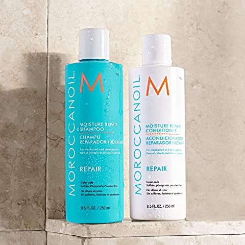 Image of Moroccanoil Moisture Repair Shampoo and Conditioner Combo Pack, 250ml Each