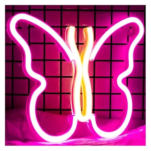 Lampe au salon barre décoration néon pour raviver un mur sombre