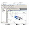 Programming Software GX DEV FX 8.25 1000 Steps, Ladder Logic, Bonus: Training Course Lessons Included, USB