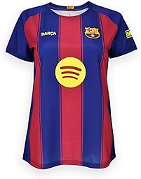 FCB Camiseta FC Barcelona 1a equipación 25-26 para Mujer - Réplica Oficial