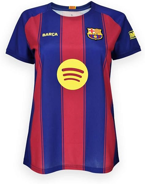 FCB Camiseta FC Barcelona 1a equipación 25-26 para Mujer - Réplica Oficial - 1
