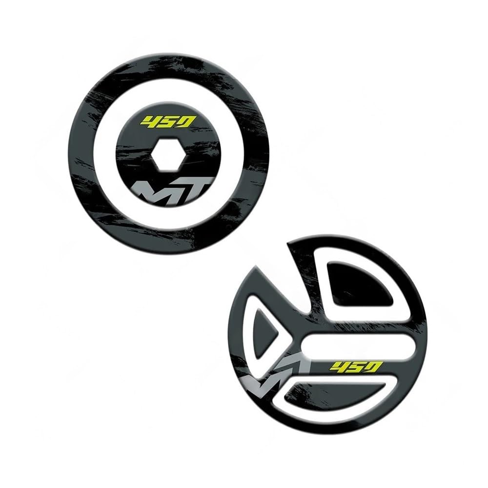 Protection réservoir moto 450MT autocollant résine époxy anti-frottements