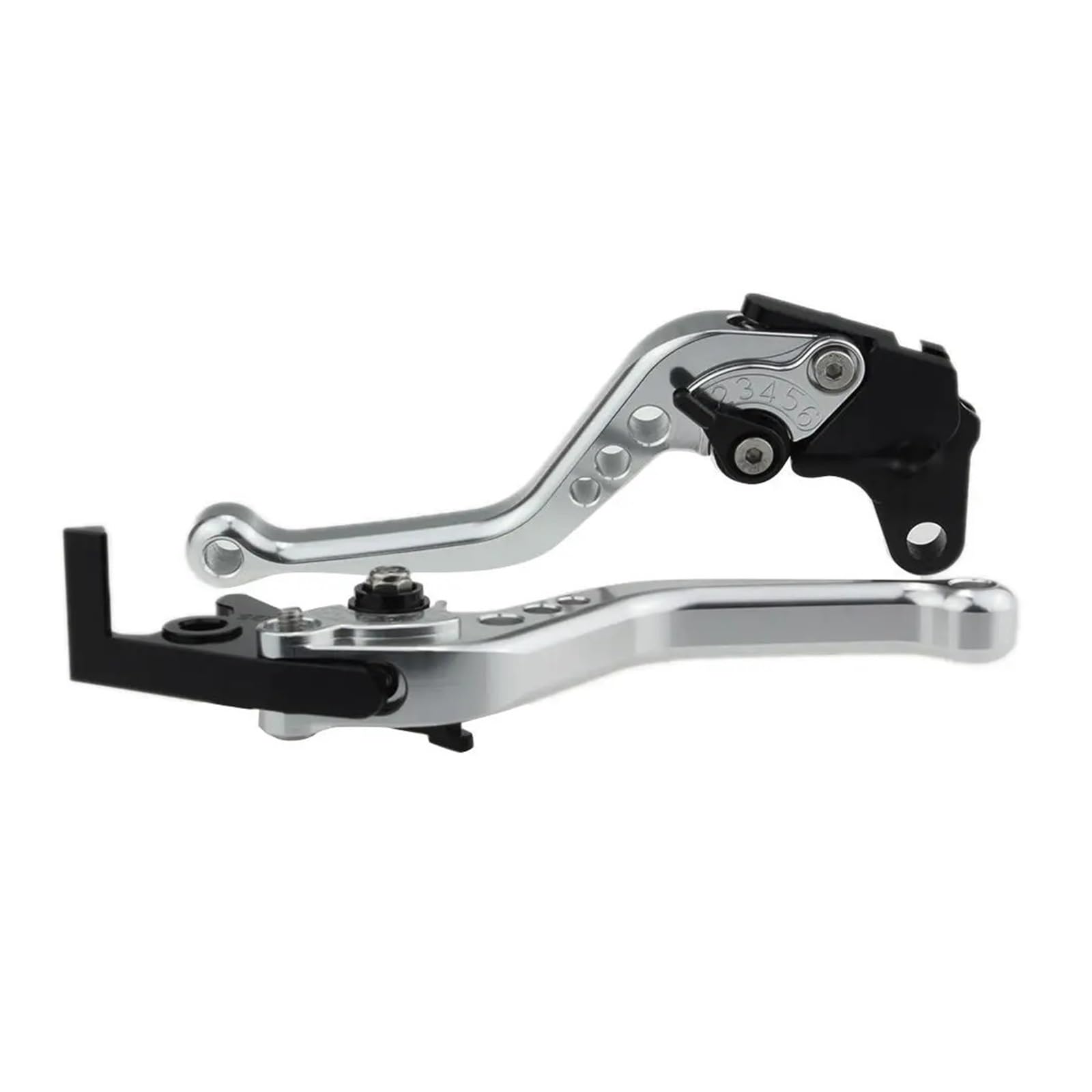 Zhanfangou Short Silver For Suzuki Dl650 V-Strom Vstrom Dl 650 2011-2023 Brake Clutch Levers