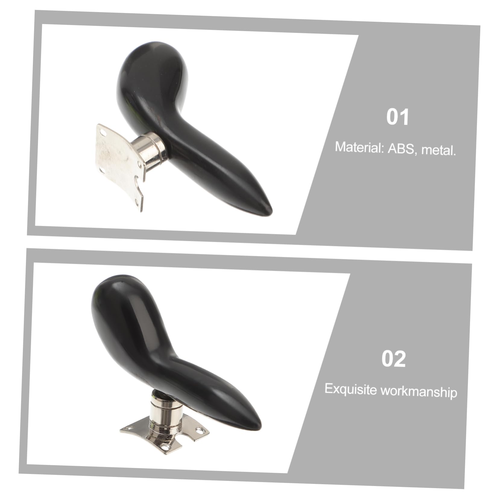 ifundom Coussinet de Poignet Noir en ABS et Métal Accessoire Professionnel pour Soulager la Force du Bras des Musiciens pour Basson Base Ergonomique