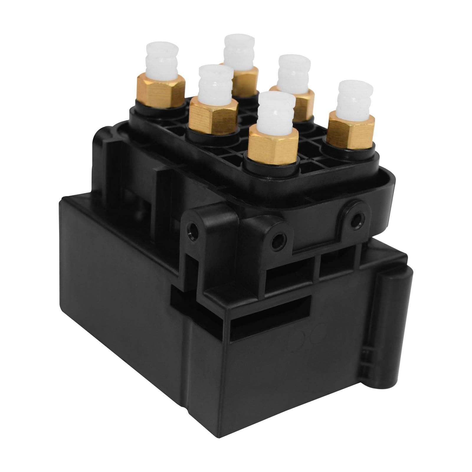 Unidad de válvula de suspensión neumática, unidad de control para válvula de resorte neumático, compatible con Q7 4LB 7L6 7L7 7LA Cayenne 9PA WK WK2 Ram1500 3500 & XC60, repuesto para