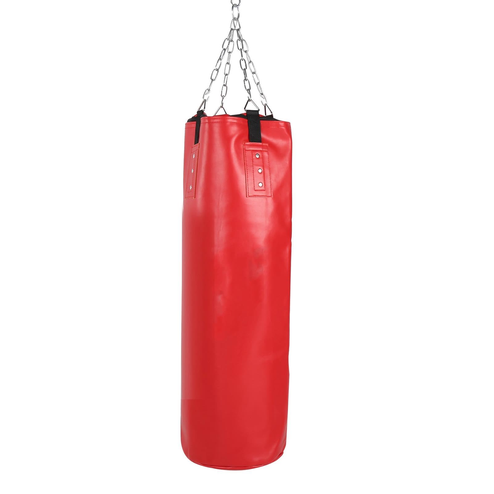 Sacco Boxe Sacco di Sabbia da Boxe Spesso a 3 Strati da 60 cm/80 cm - Sacco da Boxe Vuoto for Allenamento - Tessuto Oxford Resistente Sacco da Box(80cm)