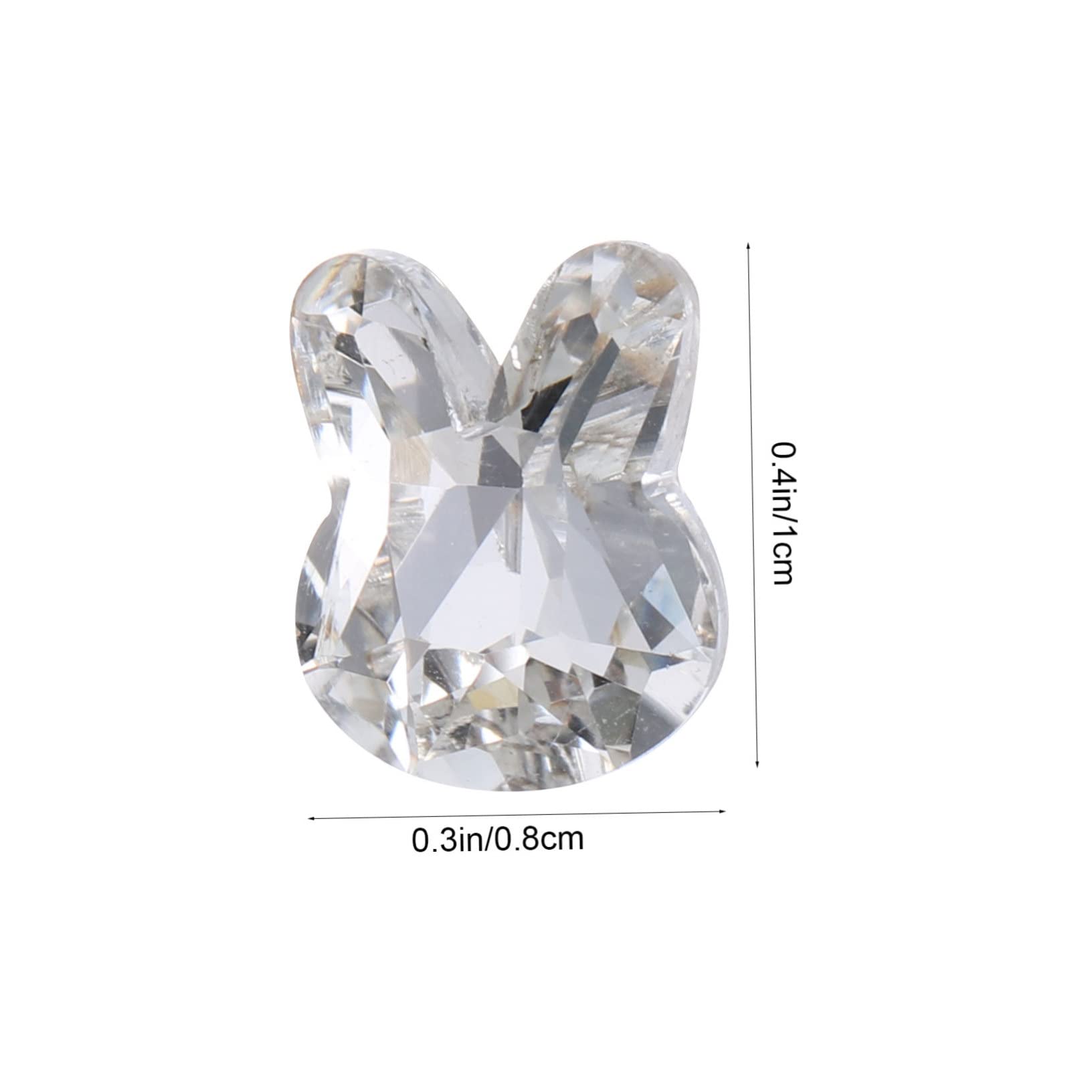 5 Set Gioielli Con Diamanti Per Unghie Decalcomanie Per Le Nail Art Dito Del Piede Coniglio Bunny Adornare Certamente Ornamento Per Manicure Fai Da Te Fette Di Unghie 20 Pezzi*5