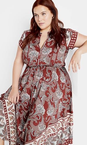Image of City Chic Plus Size Dress, Lilah Maxi Dress
