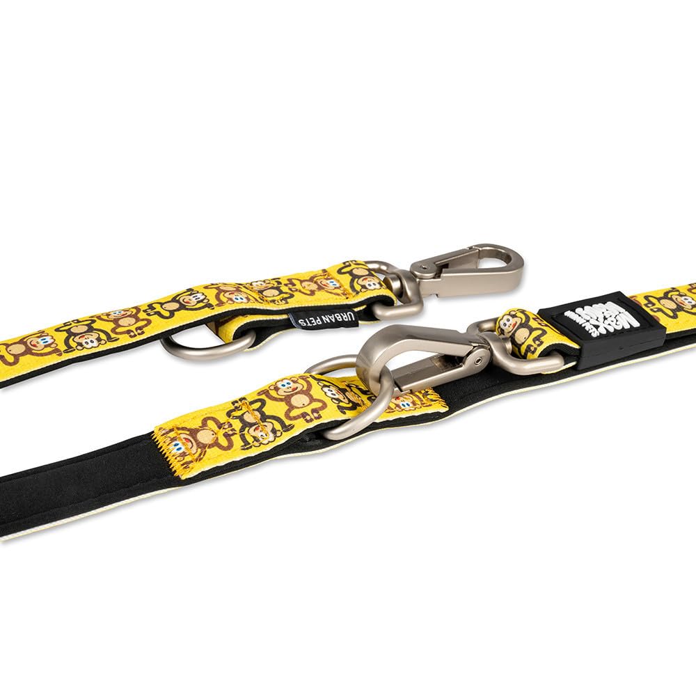 Max & Molly Multifunctional Dog Lead 2 m with 2 Carabiners, Monkey Maniac/L Shoulder Lead Padded, Safe & Flexible - Image 3