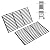 7638 17.5" Grill Grates Replacement for Weber Spirit II 300 Series, for Weber Spirit 300 Grill Grates, Genesis Silver/Gold/Platinum B/C, Genesis 1000-5000 for Weber Grill Grates