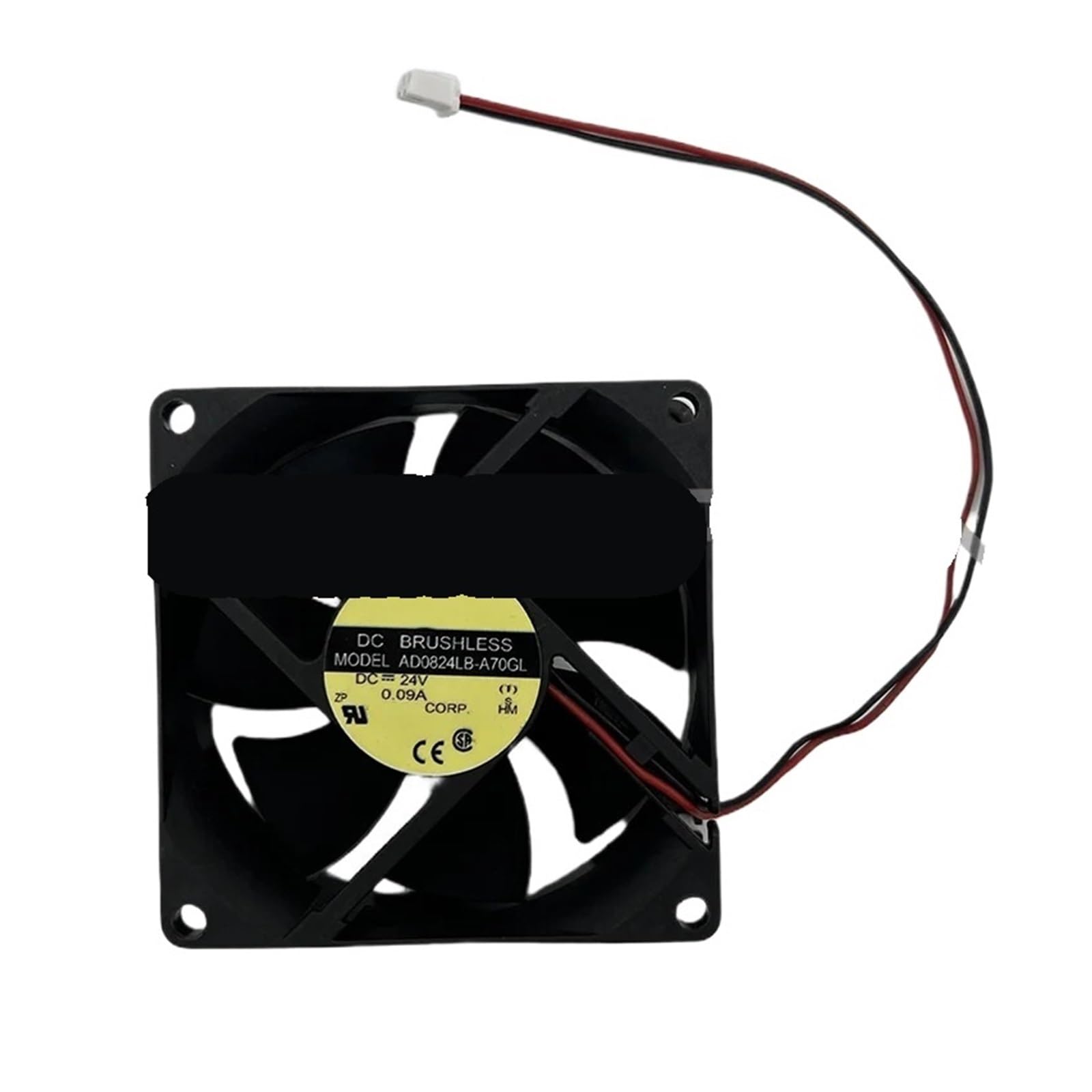 JJKKOZVQF AD0824LB-A70GL 24V 0.09A 8025 8CM Silence Cooling Fan