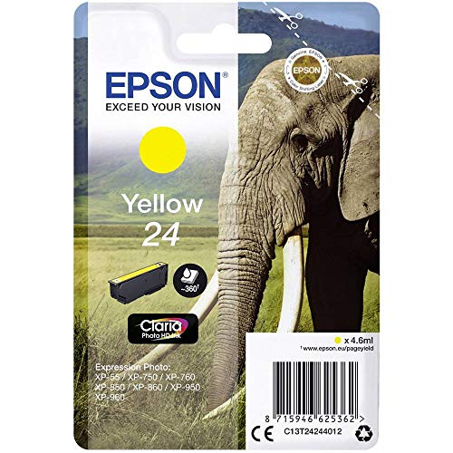 Epson T2424 Cartouche d'encre 4,6 ml Jaune Amazon Dash Replenishment est prĂŞt