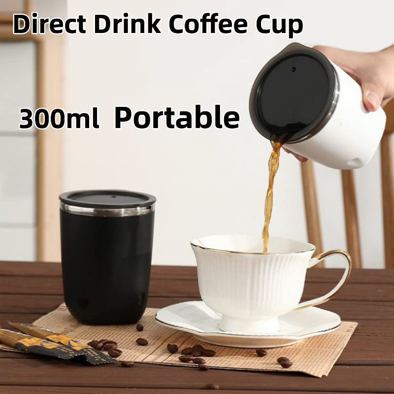 Tazza Portatile Per Cereali 2 In 1 - Acciaio Inox E Plastica, 530ml + 330ml, Con Cucchiaio, Verde