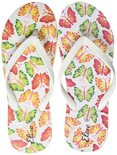 Elise Womens Yellow Flip-Flops - 8 UK/41 EU/9 US (EHS20-004) (B089BG3W94) Amazon Price History, Amazon Price Tracker