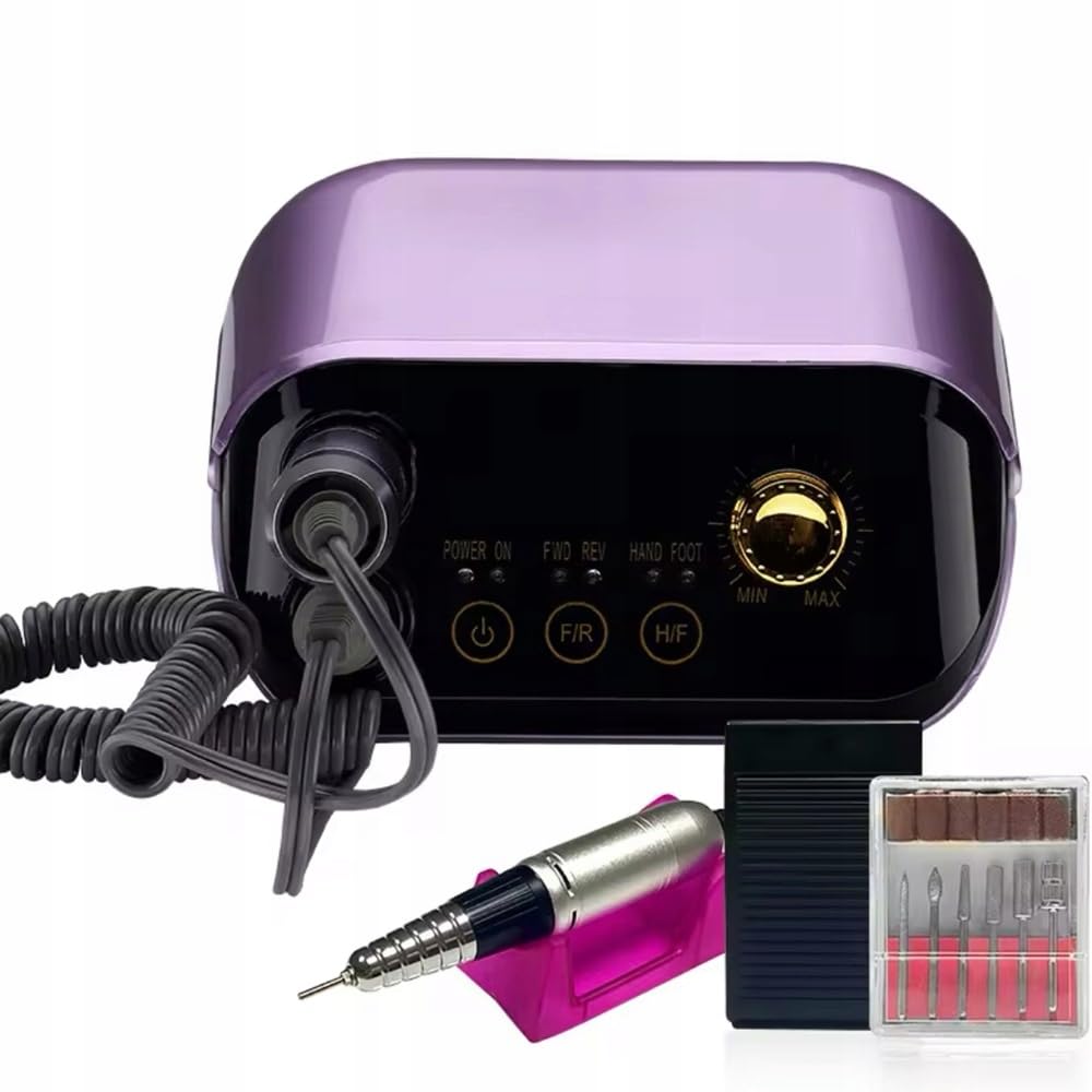 Frezarka Profesjonalna Do Paznokci Manicure Pedicure M1 LUX 45W + Frezy