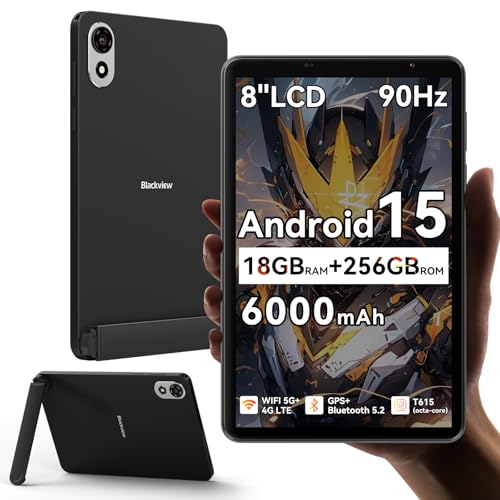 Blackview Android 15 Tablet Neflix 1080P, Tablet 11 Pollici 12GB...