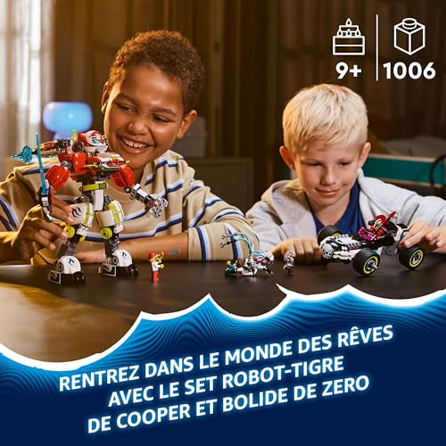 Lego Dreamzzz Robot tigre De Cooper Et Bolide De Zero 71497 Lego La Boite - vue 6