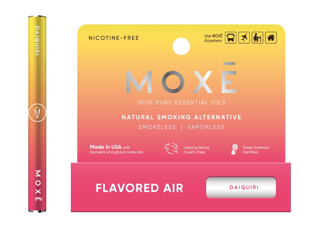 MOXE Natural Daiquiri Smokeless Inhaler, Non-Electric Craving Relief, 1 PK