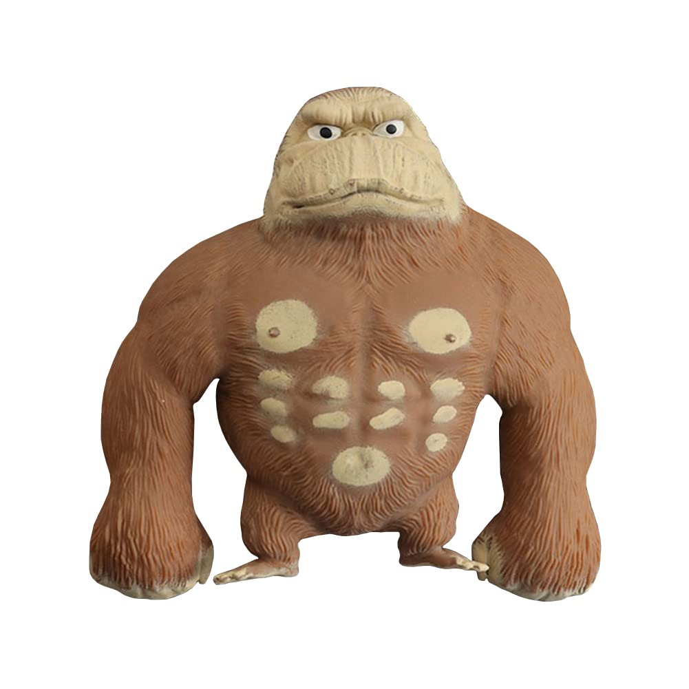 Fun Stress Toy | Office Animal Lovers | Helps with Anxiety | Birthday, Christmas Secret Santa Stocking Filler Gift, Gorilla 20*22CM/2.2KG