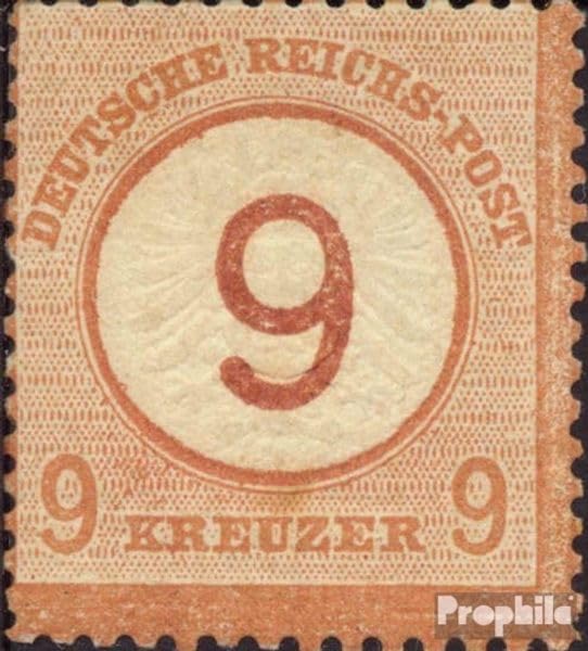 Sellos para coleccionistas de alta calidad Imperio alemán 1874 Águila Bdr-Au