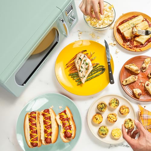 Microondas, Major Appliances horno microondas rojo Marca Nostalgia (3)