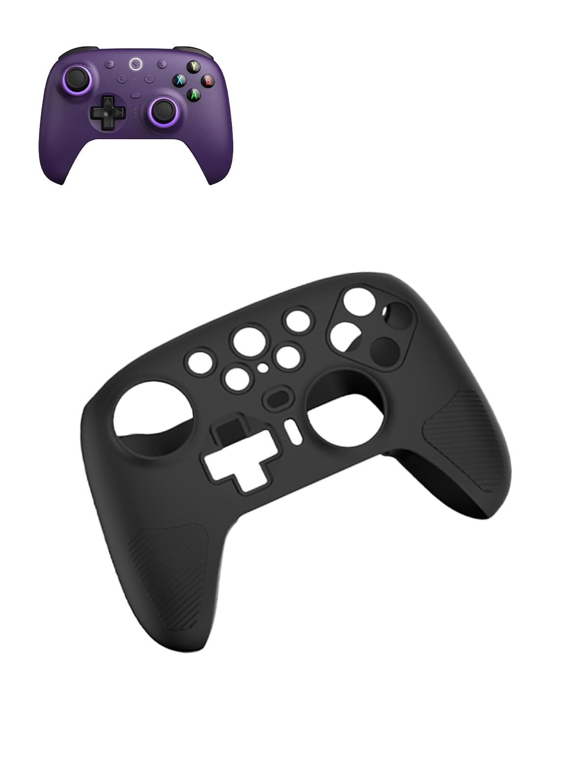 Compatible with 8Bitdo Ultimate 2 Bluetooth Controller,Soft and Skin Friendly Silicone Material, Shock-Absorbing and Anti Drop Protection Soft Shell,