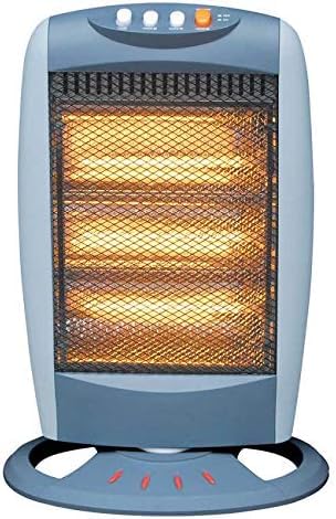UBOON: Calefactor Estufa Halógena de 3 Tubos Portátil Eléctrico,