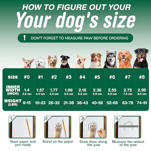 Dog-Shoes-for-Medium-Dogs-Large-Dog-Boots-for-Winter-Snow-Hot-Pavement-Dog-Booties-Paw-Protectors-Size-5 Dog Shoes for Medium Dogs Large Dog Boots for Winter Snow Hot Pavement Dog Booties Paw Protectors Size 5