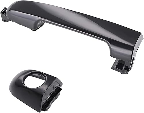 DOCOCK The New Compatible with Kia Spectra Cerato Hatchback Koup 2009 2010 2011 2012 2013 Black Front Rear Outside Door Handle Car Exterior Handles