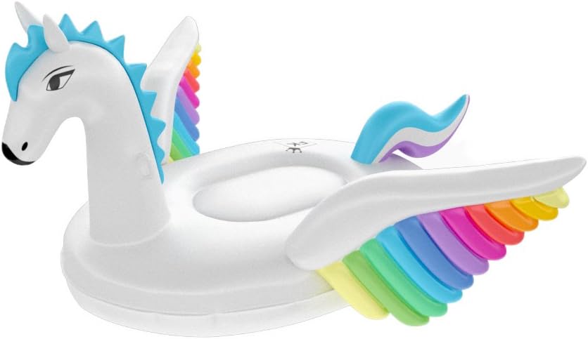 Floatie Kings Ride-On Pegasus Pool Float - Original Giant Premium Inflatable