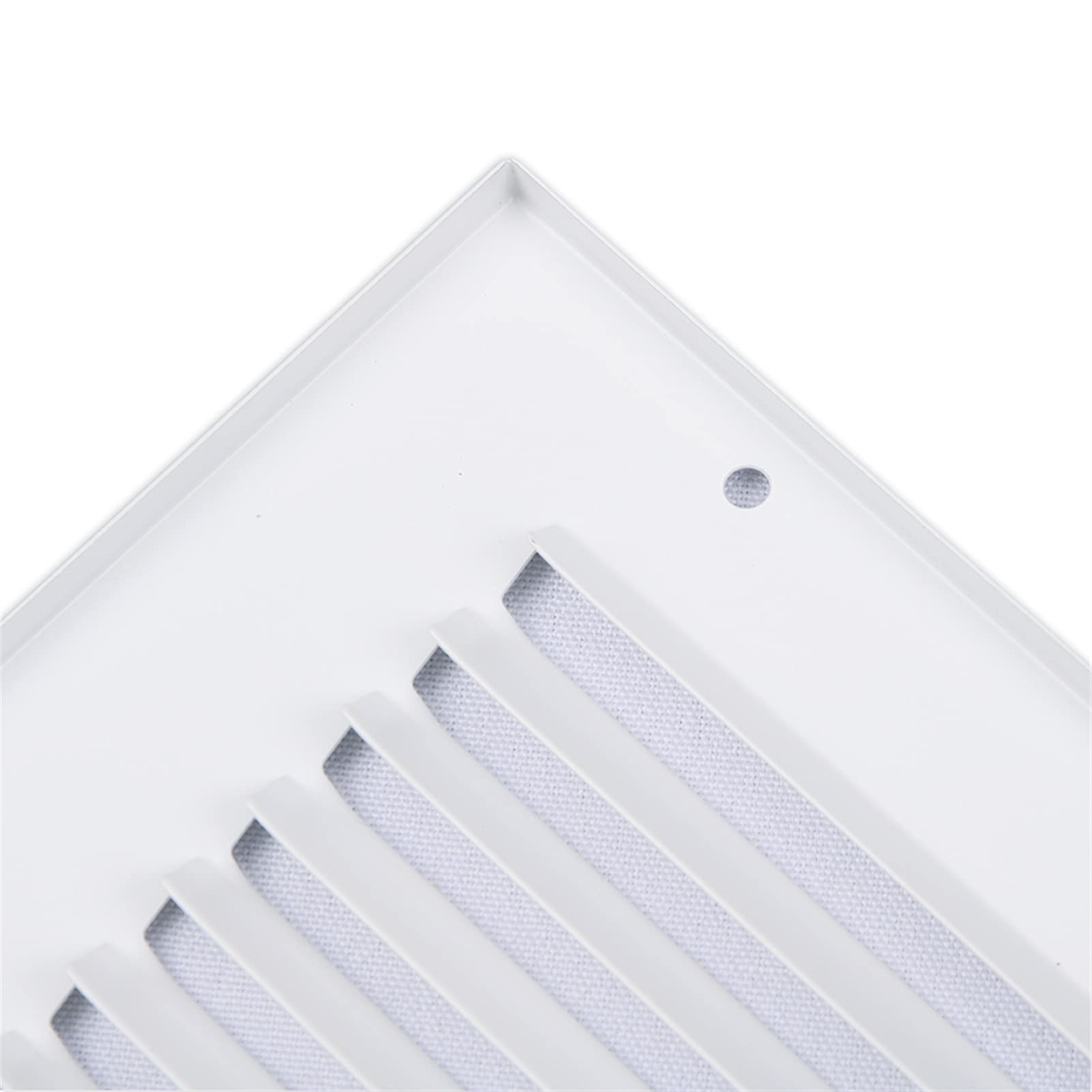1 0PCS W24 x h16 Acero Blanco Retorno de Aire Rejilla de Aire ventilación ventilación Techo Cubierta de Techo Registro de Aire Registro ventilación Rejillas rectangulares