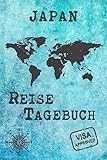  Japan Reise Tagebuch: Notizbuch liniert 120 Seiten - Reiseplaner zum Selberschreiben - Reisenotizbuch Abschiedsgeschenk Urlaubsplaner