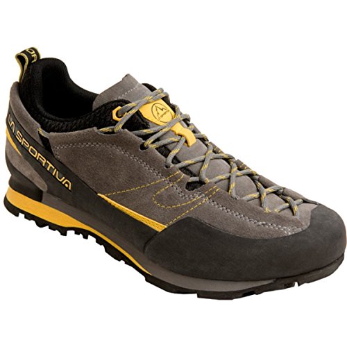 La Sportiva Unisex Low Rise Hiking Boots, Multicolour Grey Yellow 000, 7.5 US Men