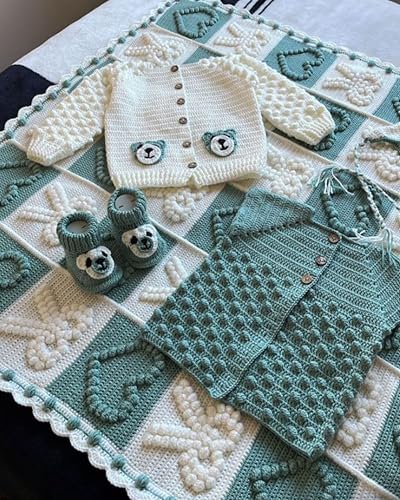 Image of Baby Dream Soft Yarn - 100% Acrylic, Premium Anti-Pilling, 3.5 oz (100g), 273 yds - Soft Yarn for Crochet and Knitting Projects (Sage)