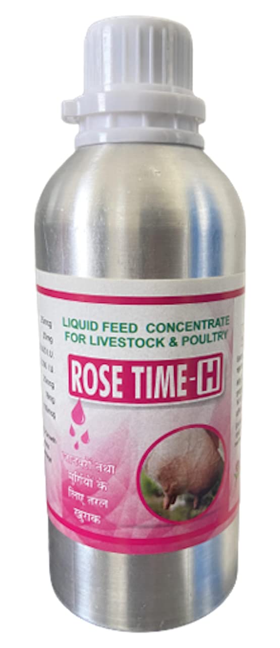ROSE TIME-H Veterinary Vitamin H for Cow, Cattle, Poultry & Livestock Animals (500 ml) (B09WB4K7ND) Amazon Price History, Amazon Price Tracker