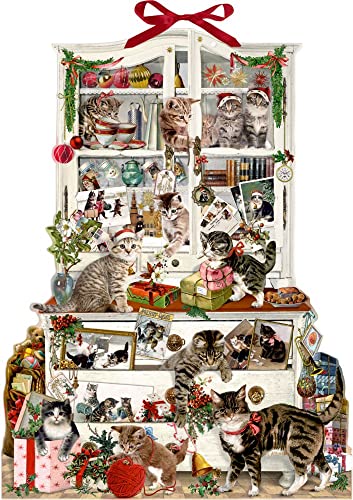 Preisvergleich Produktbild Zettelkalender - Katzen im Advent