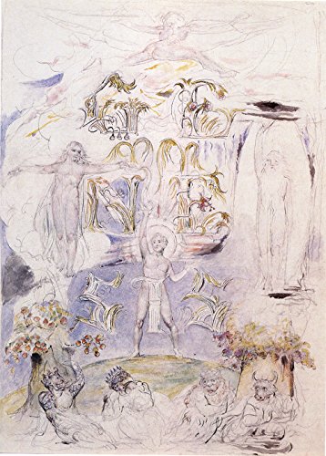 Genesis William Blake grand tirage mat anti-reflet pour grand mur