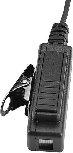 Miniatura 7 de JEUYOEDE SL300 - Auriculares de un solo cable estilo C giratorios con gancho para las orejas, compatible con Motorola Radio de 2 vías SL4000 SL7550