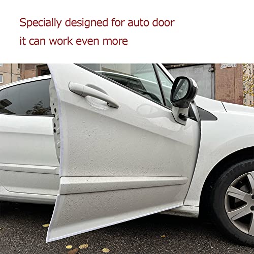 Tintvent 32Ft Car Door Edge Guards White, Universal Rubber U Shape Automotive Door Entry Guard, Edge Trim Fits For Sedans, Trucks, Suv, Atv, Boats #TOP2