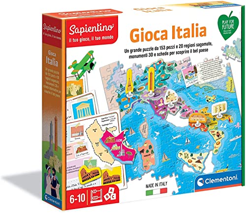 CLEMENTONI SAPIENTINO: divertenti giochi educativi su animali, parole, numeri, colori e emozioni, per stimolare e supportare il bambino durante la crescita, offrendo strumenti per un apprendimento efficace e interattivo in ogni fase dello sviluppo