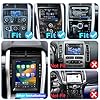 4G+64G Car stereo For Ford Edge Radio Upgrade 2011 2012 2013 2014, 9.7 Inch Tesla Style Touch Screen radio Replacement, Built-In Wireless Carplay Android Auto, Back Up Camera GPS Bluetooth SWC FM WIFI