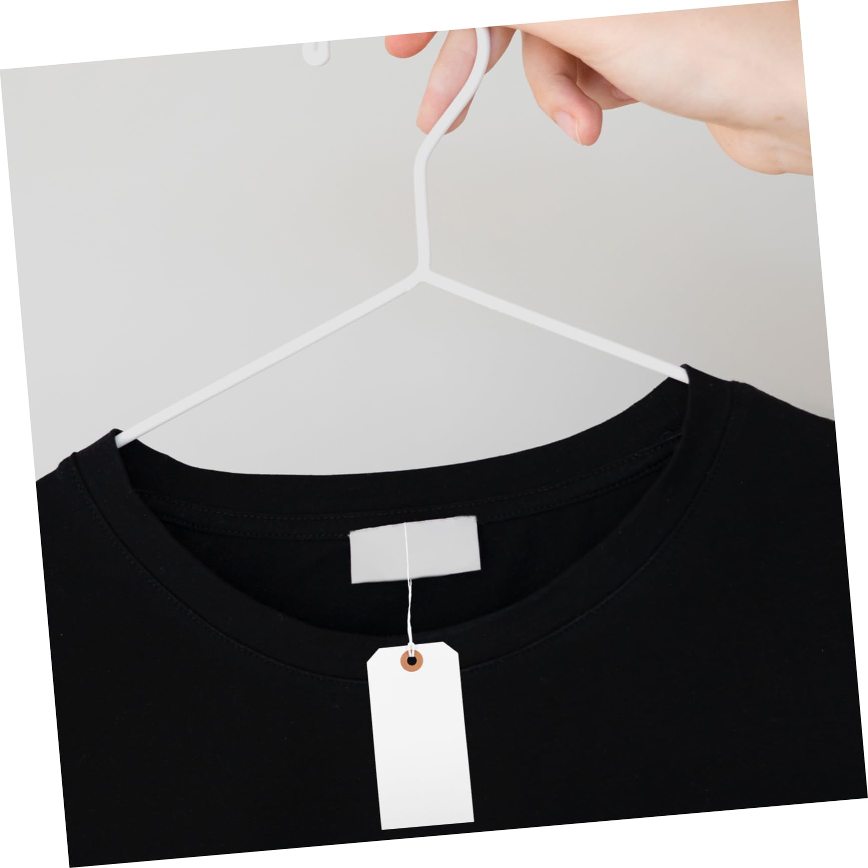 Uonlytech 3 Ensembles Étiquettes De Tags De Des Vêtements Étiquettes Vierges En Papier Vide Étiquettes De Bijoux Pour Les Balises D'inventaire 100 Pièces * 3