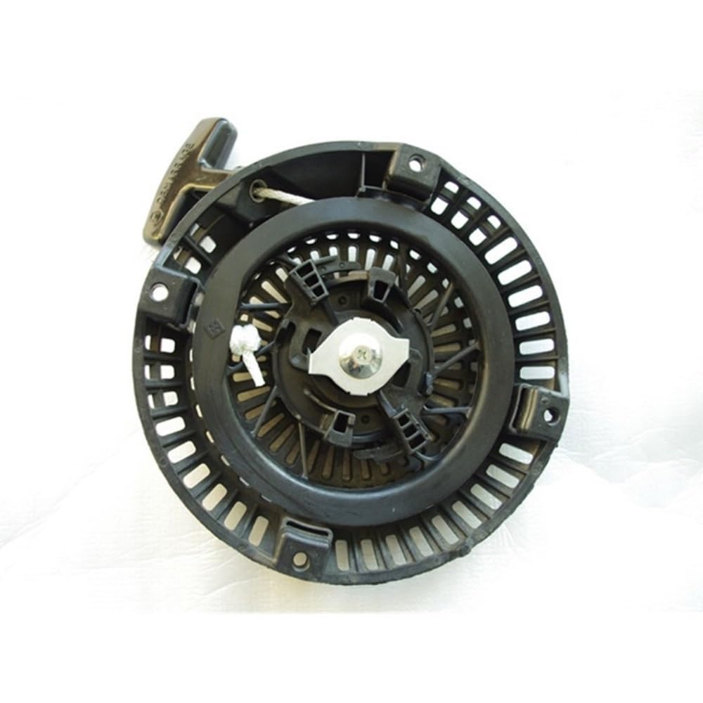 Ex27 Ex30 Arrancador De Retroceso Cubierta De Plástico Trinquete De Metal Apto para Motor Ex27 Ex30 De 9.0 HP Arranque por Tirador Resorte De Retroceso Mango De Cuerda (Solo La Copa)