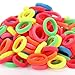 200 Pack Hair Ties BEoffer Baby Toddlers Girls Elastics Hair Bands No Damage Multicolor Colorful Small Rubber Bands Ponytail Pigtails Holders Not Harm to Hair (Fluorescent)
